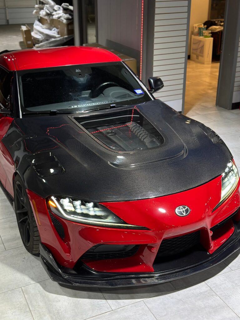 ฝากระโปรงหน้า CMST ทรง V2 สำหรับ Toyota GR Supra A90 2020-ON