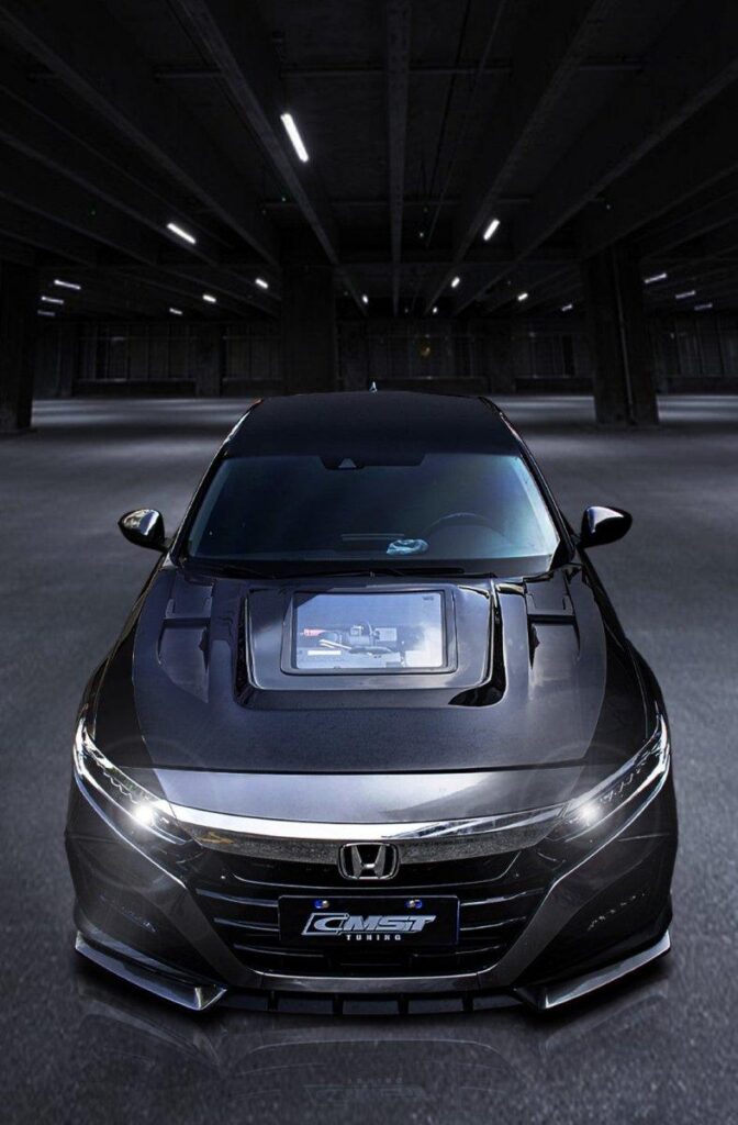 ฝากระโปรงหน้า CMST ทรง V1 สำหรับ Honda Accord 10th Gen 2018-2022