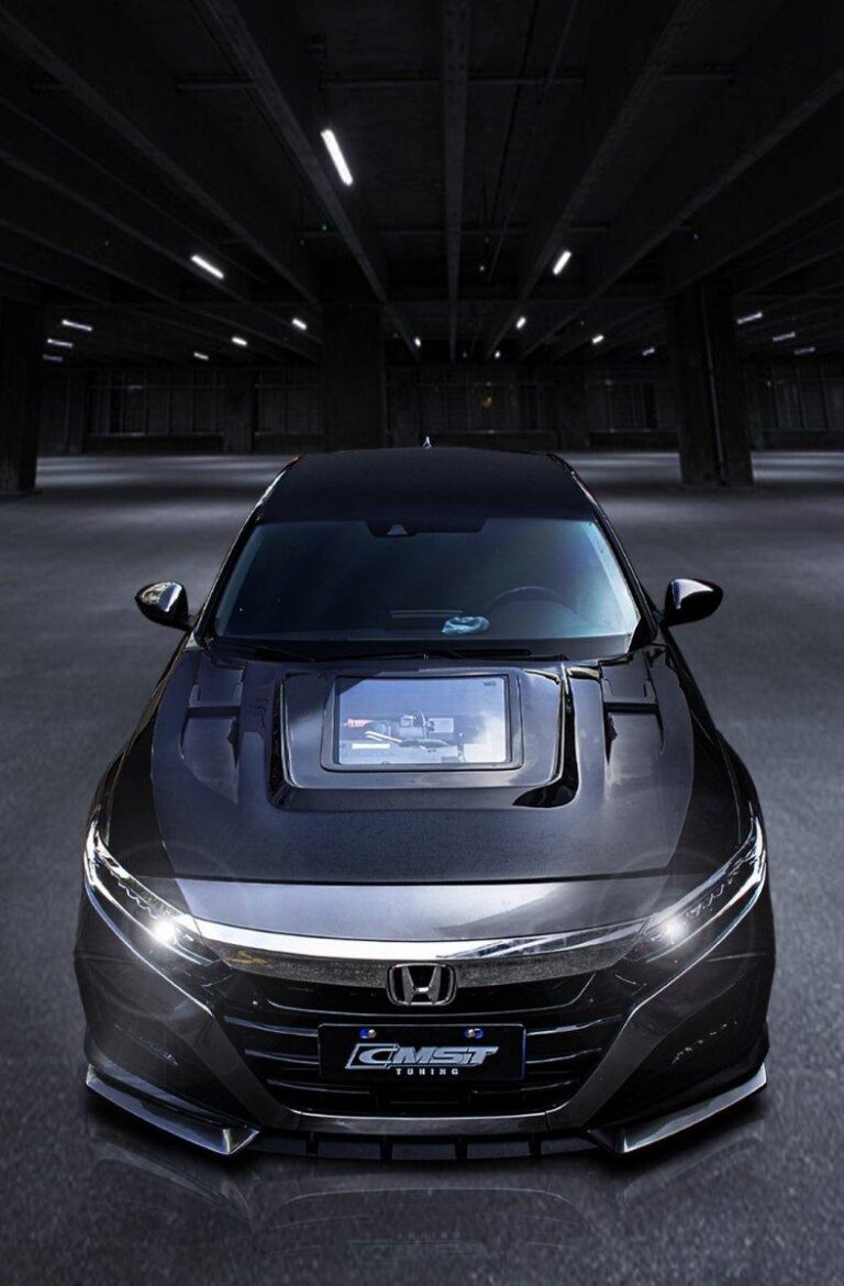 ฝากระโปรงหน้า CMST ทรง V1 สำหรับ Honda Accord 10th Gen 2018-2022