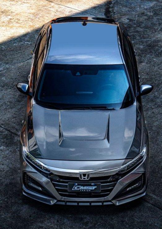 ฝากระโปรงหน้า CMST ทรง V2 สำหรับ Honda Accord 10th Gen 2018-2022