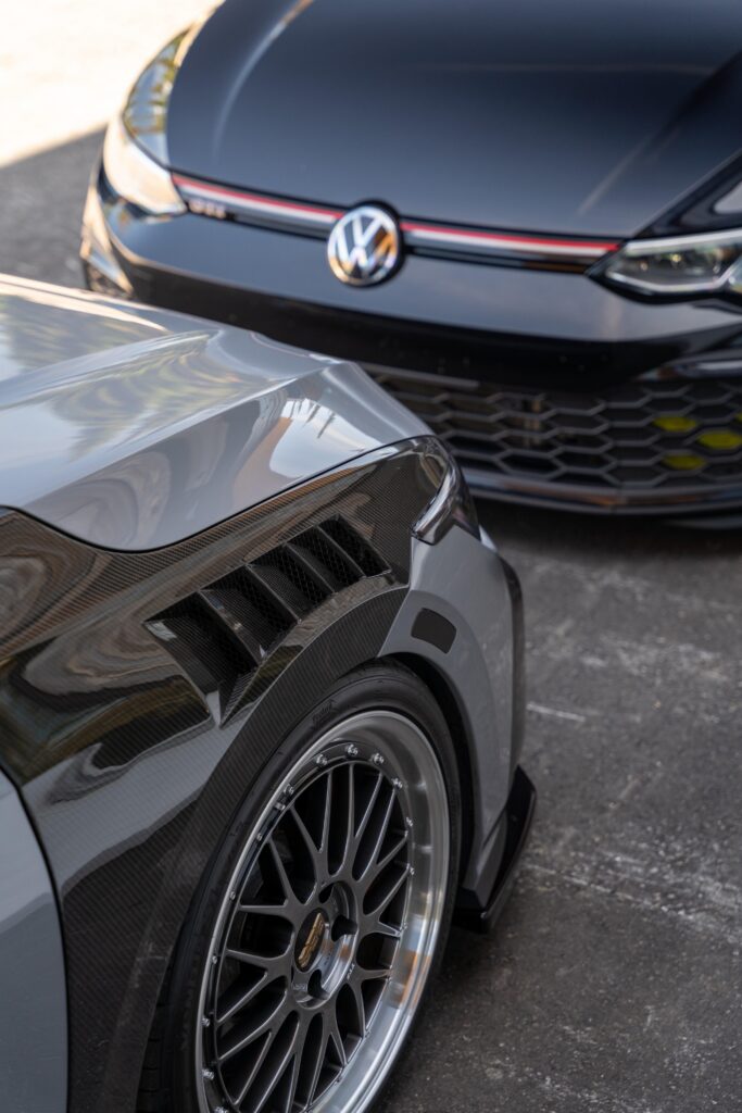 ซุ้มล้อหน้า โดย CMST Tuning สำหรับ Volkswagen Golf GTI / R-Line / R MK8 MK8.5 2022-ON