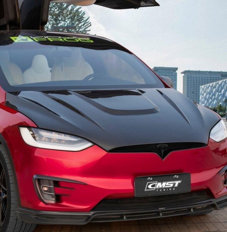 ฝากระโปรงหน้า CMST สำหรับ Tesla Model X 2016-2021