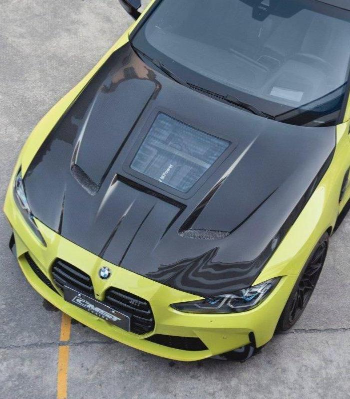 ฝากระโปรงหน้า CMST ทรง V1 สำหรับ BMW M3 G80 2021-ON