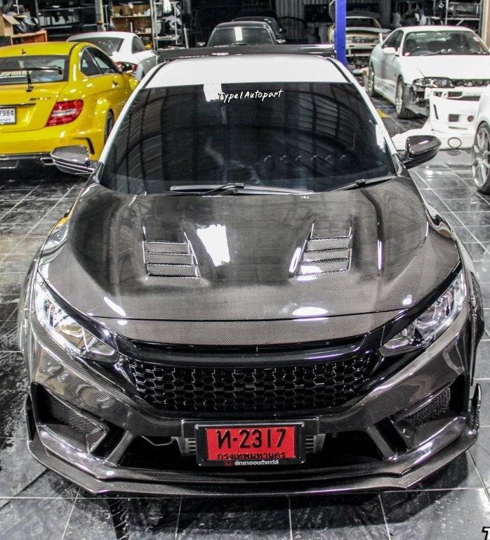 กันชน CMST สำหรับ Honda Civic 10th Gen 2016-2021