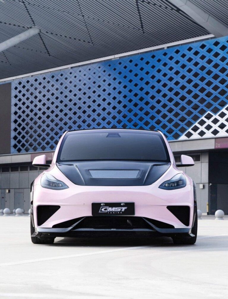 กันชน CMST ทรง V2 สำหรับ Tesla Model Y 2020-2025