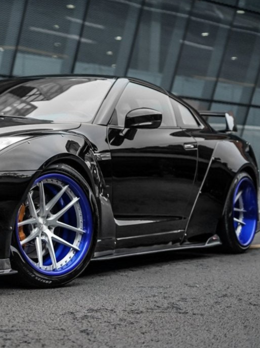 สเกิร์ตข้าง CMST ทรง V1 สำหรับ Nissan GT-R R35 2008-2024