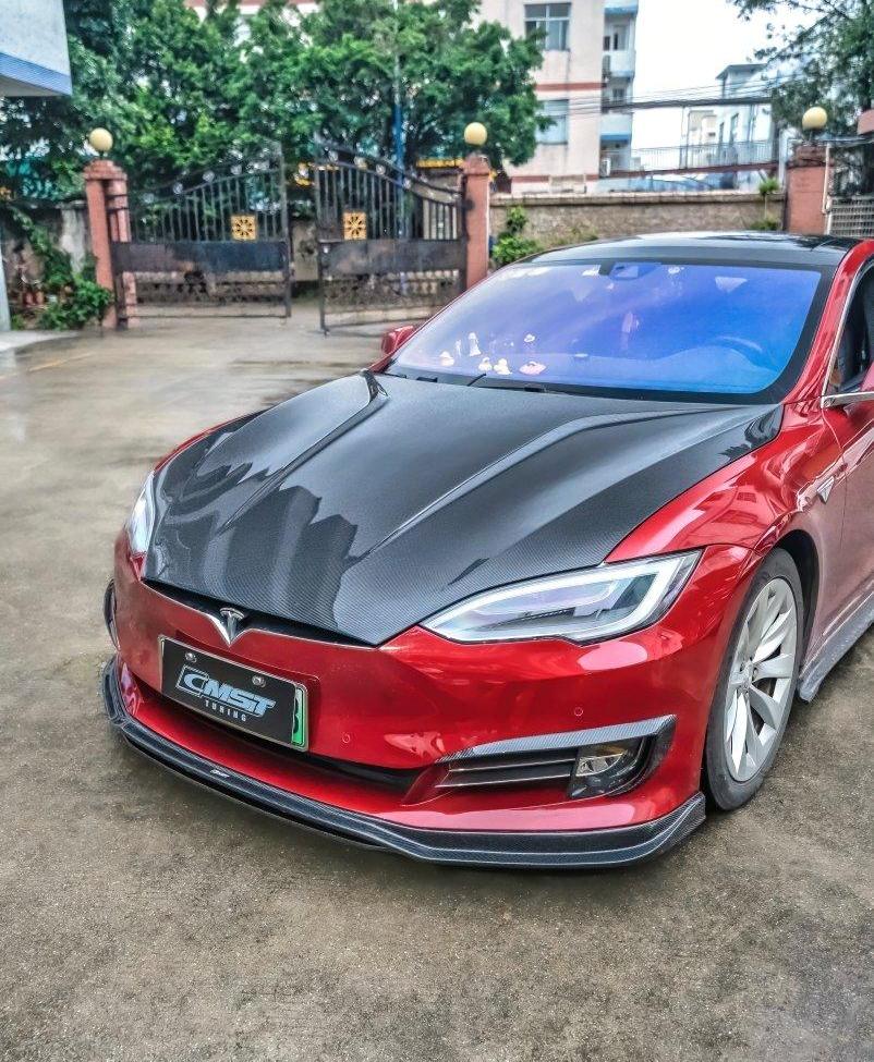 ฝากระโปรงหน้า CMST สำหรับ Tesla Model S
