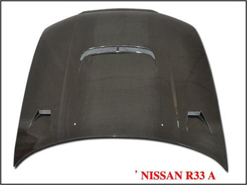 ฝากระโปรงหน้า CMST ทรง V1 สำหรับ Nissan GT-R R32/R33