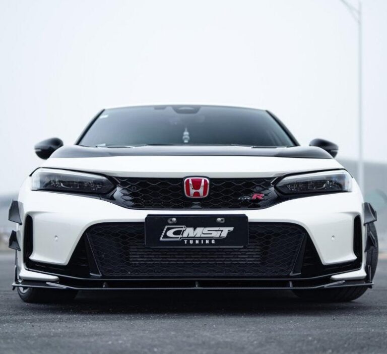 ลิ้นหน้า CMST ทรง สปลิตเตอร์ สำหรับ Honda Civic Type-R FL5 2023-ON (แบบที่ 2)