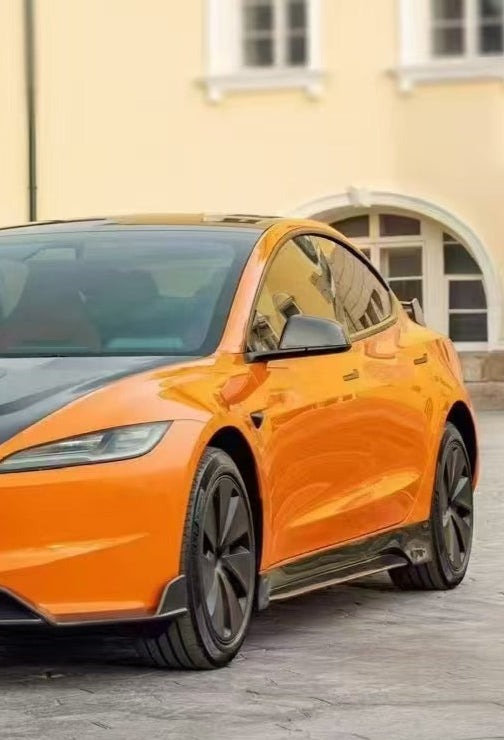 สเกิร์ตข้าง CMST ทรง V1 สำหรับ Tesla Model 3 Highland 2024-ON