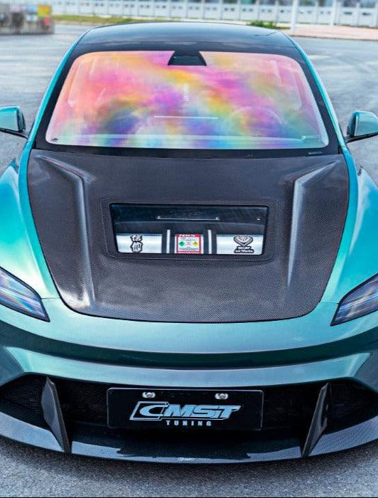 ฝากระโปรงหน้า CMST ทรง V2 สำหรับ Tesla Model 3 Highland 2024-ON