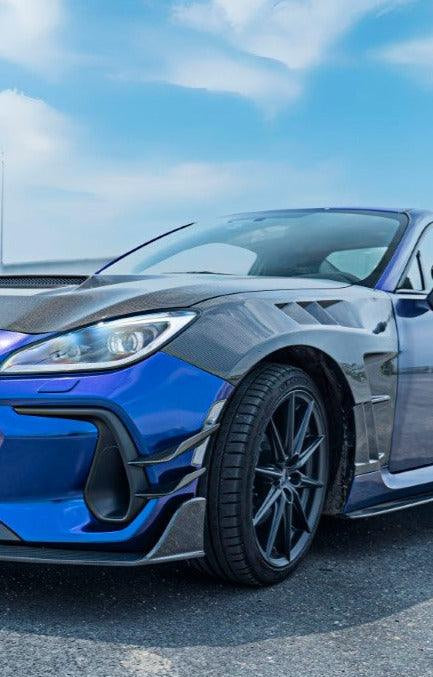 ซุ้มล้อหน้า โดย CMST Tuning สำหรับ Subaru & Toyota BRZ ZD8 2022-ON GR86 ZN8 2022-ON 2022