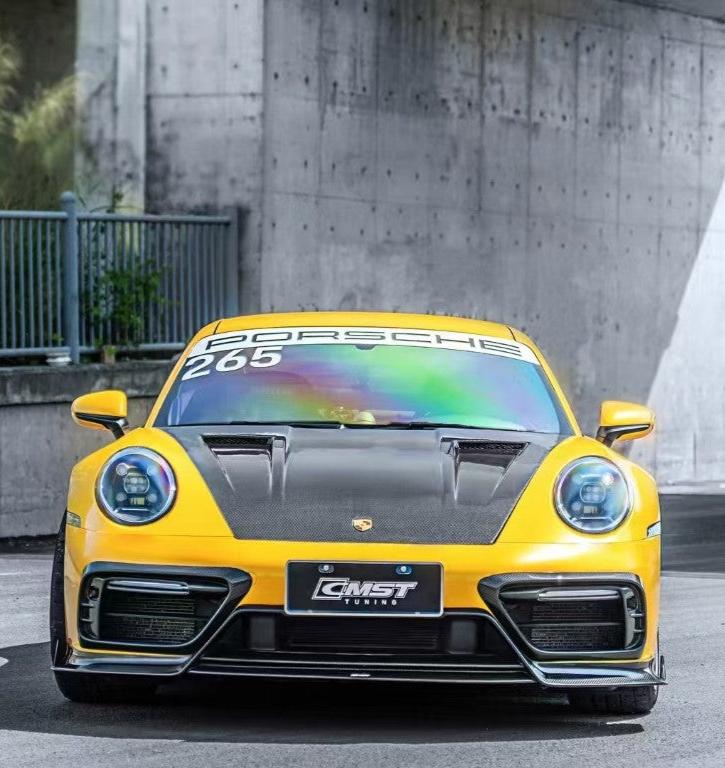 ฝากระโปรงหน้า CMST สำหรับ Porsche 911 992 2020-2024