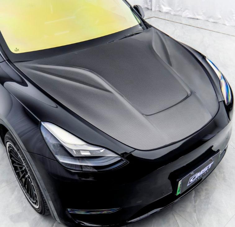 ฝากระโปรงหน้า CMST ทรง V5 สำหรับ Tesla Model Y 2020-2025