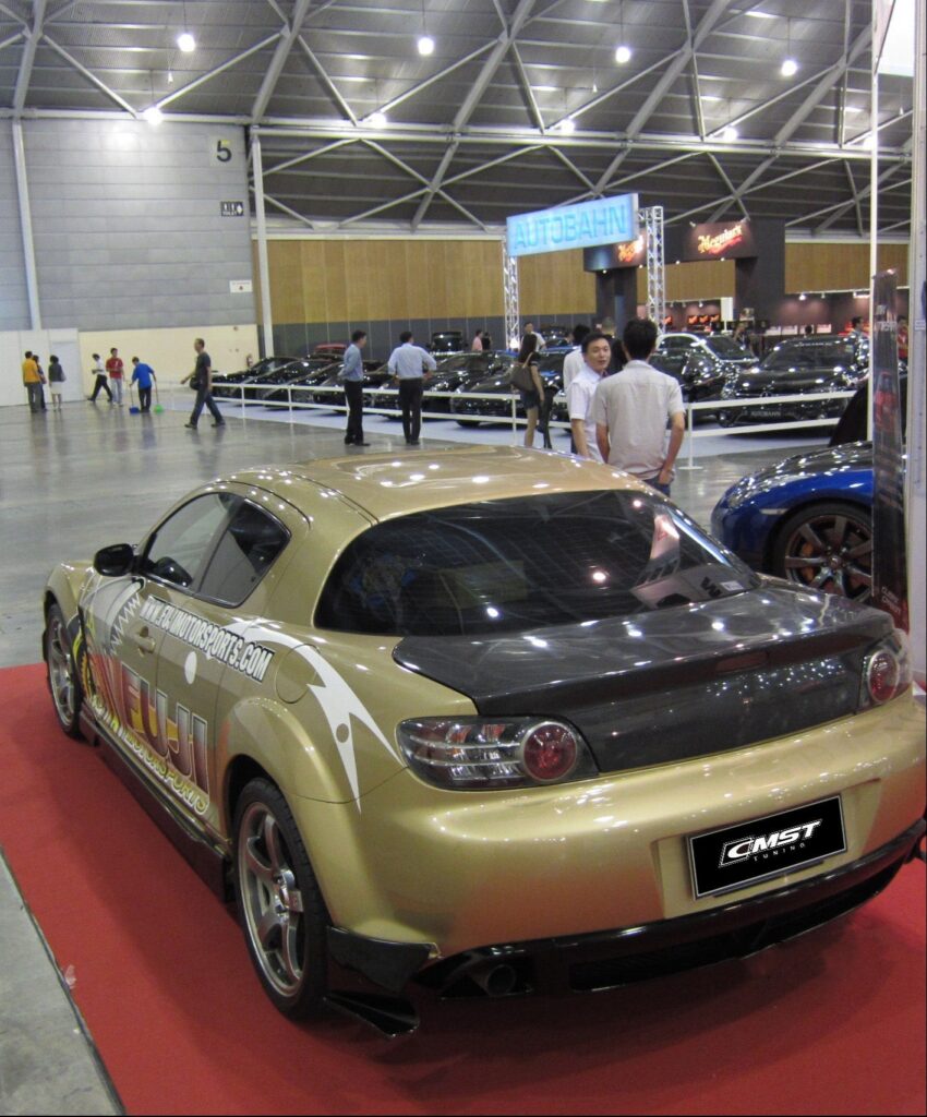 ฝาท้าย CMST สำหรับ Mazda RX-8 2004-2009