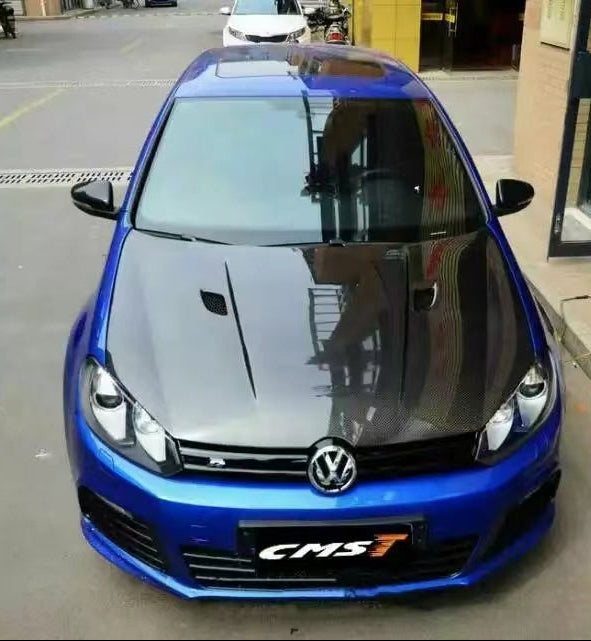 ฝากระโปรงหน้า CMST ทรง V2 สำหรับ Volkswagen Golf MK6 2010-2014