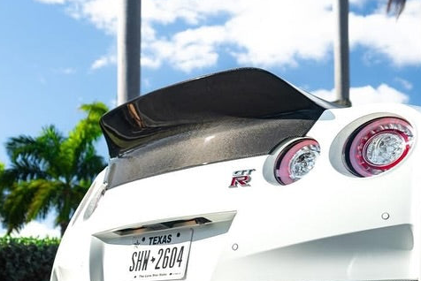 ฝาท้าย CMST สำหรับ Nissan GT-R R35 2008-2023 (แบบที่ 2)