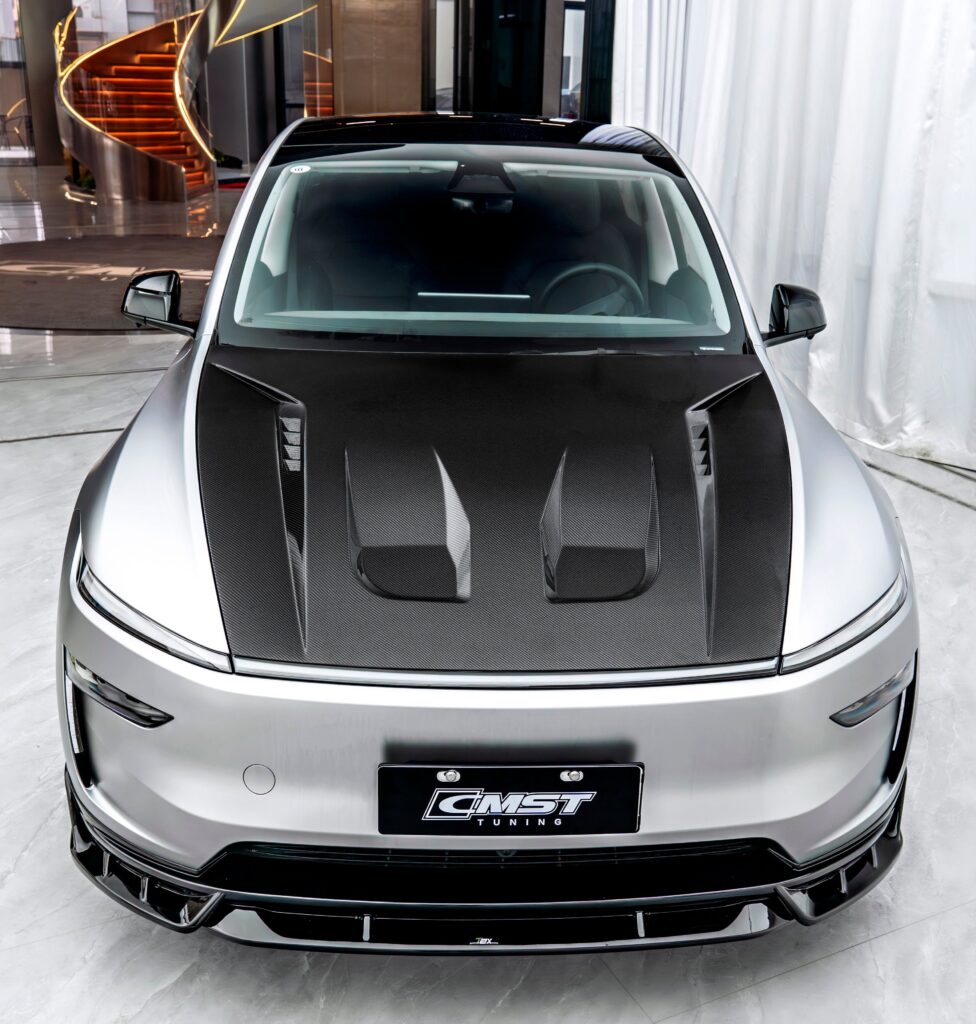 Front Hood CMST style V1 for Tesla Model Y Juniper 2026-ON