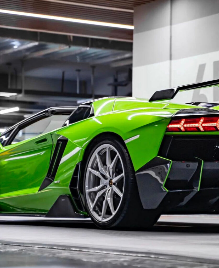 หลัง แผงข้างท้ายรถ Garnish ทรงแฟลร์ โดย CMST Tuning สำหรับ Lamborghini Aventador Base LP700 LP720 S LP740 SV LP750 Ultimate LP780 SVJ LP770 2012-2023