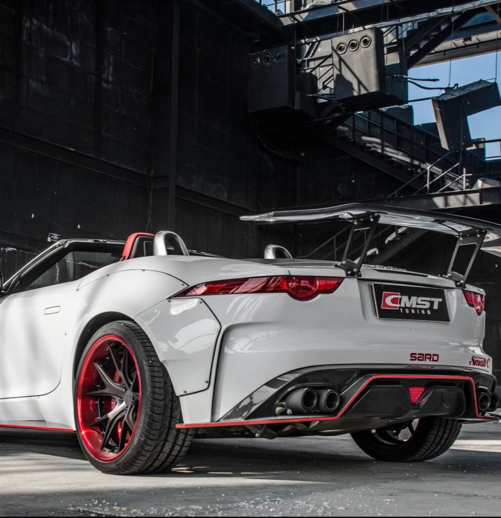 ดิฟฟิวเซอร์หลัง CMST ทรง V8 สำหรับ Jaguar F-Type 2014-2024