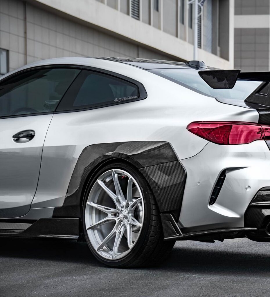 HORIZON ไวด์บอดี้ หลัง แผงข้างท้ายรถทรงแฟลร์ ซุ้มล้อ โดย CMST Tuning สำหรับ BMW 4 Series M440 430 G22 G23 2020-ON