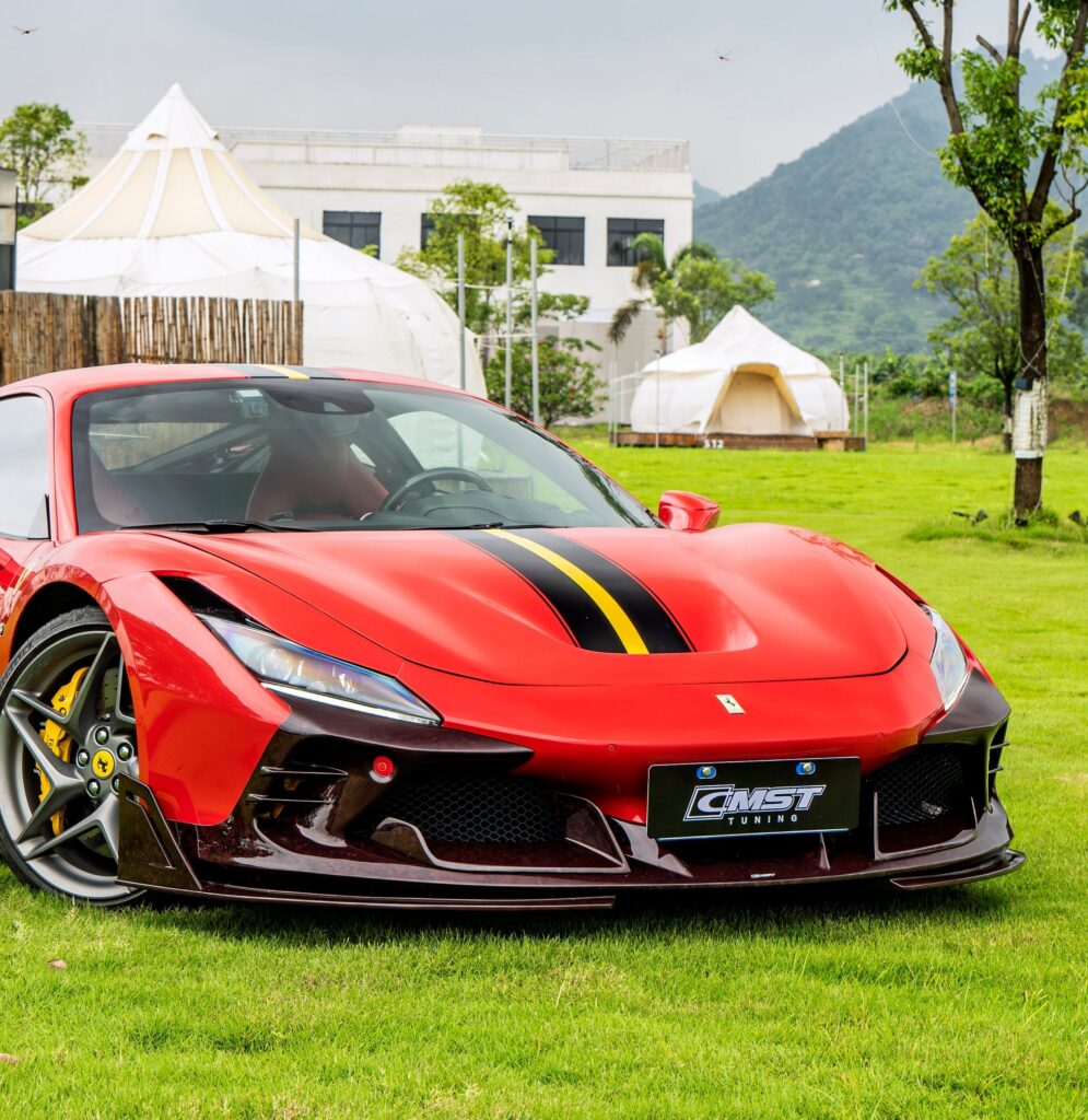 ลิ้นหน้า CMST สำหรับ Ferrari F8 Tributo 2020-2023