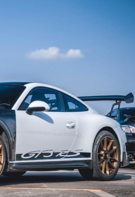 สเกิร์ตข้าง CMST สำหรับ Porsche 911 991 2012-2016 (แบบที่ 3)