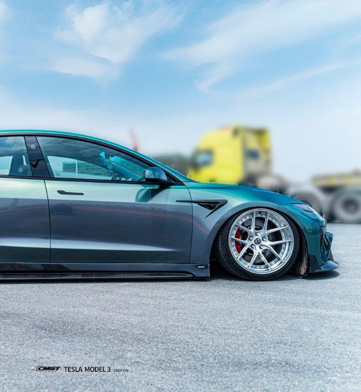 ชิ้นแต่งตัวถัง CMST สำหรับ Tesla Model 3 Highland 2024-ON (แบบที่ 2)