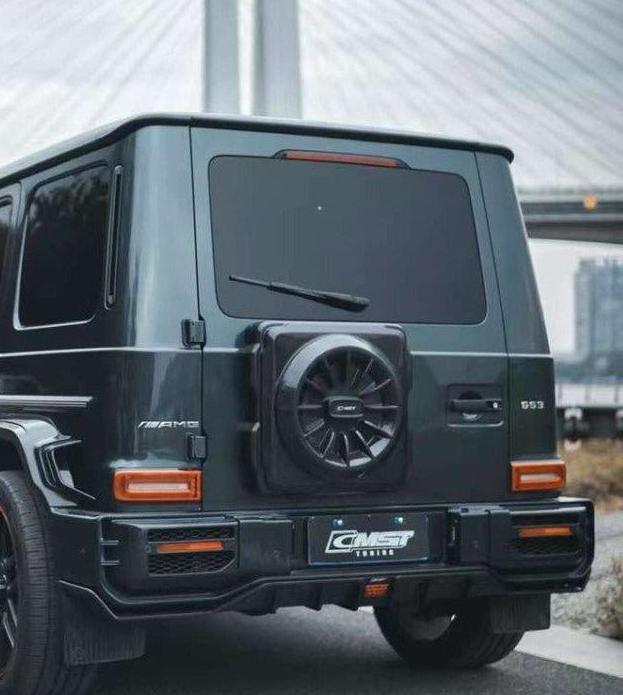 กันชนหลัง และ ดิฟฟิวเซอร์ โดย CMST Tuning สำหรับ Mercedes Benz G-Class G63 AMG G550 W463A W464 2019-2024