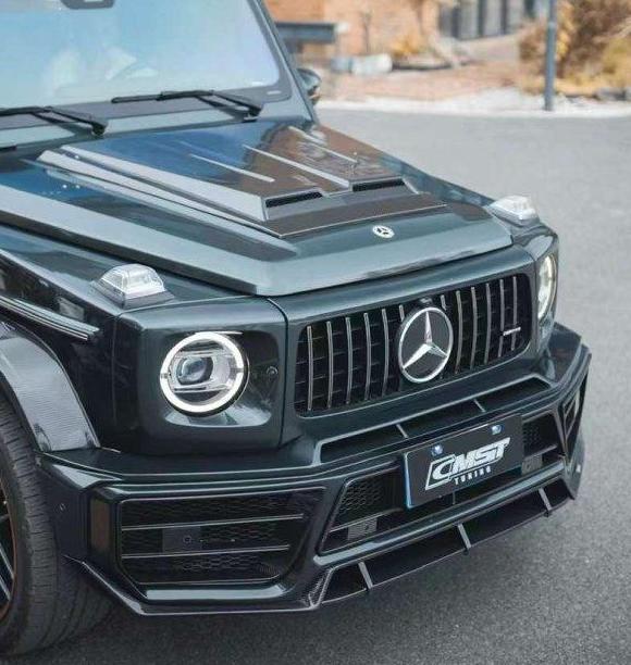 กันชนหน้า และ ลิ้น โดย CMST Tuning สำหรับ Mercedes Benz G-Class G63 AMG G550 W463A W464 2019-2024