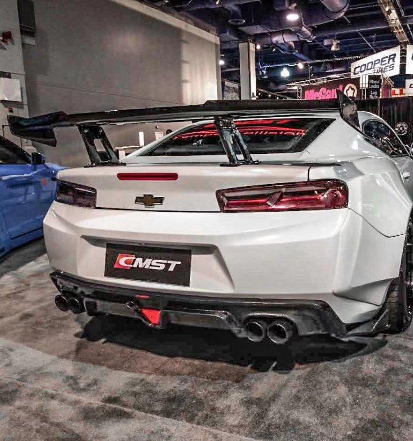 ปีก/สปอยเลอร์หลัง CMST สำหรับ Chevrolet Camaro 6th Gen 2015-2024