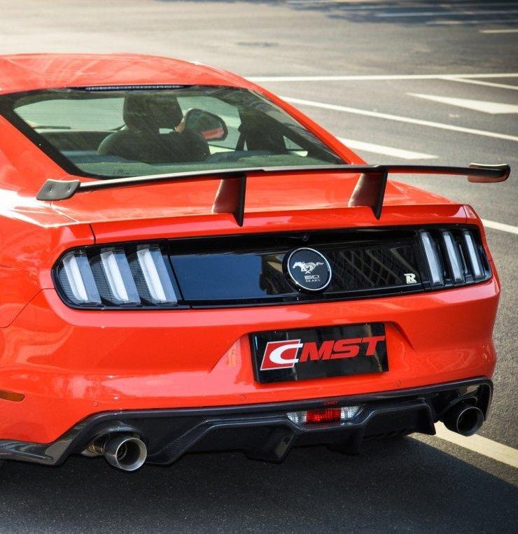 ปีก/สปอยเลอร์หลัง CMST ทรง V2 สำหรับ Ford Mustang S550 2015-2023