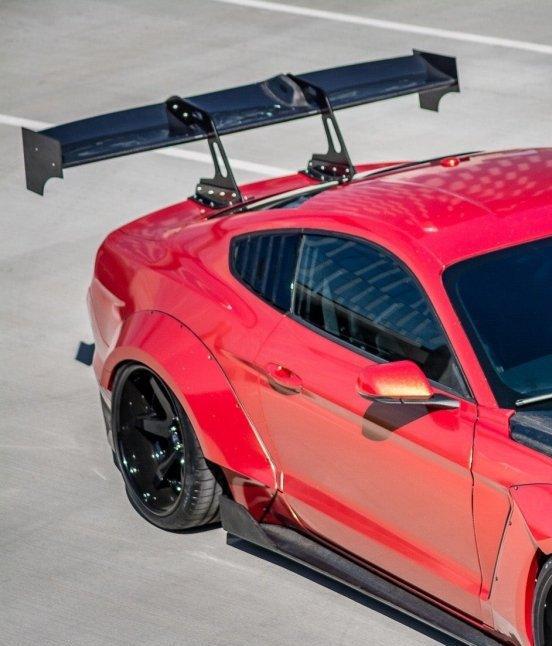 ปีก/สปอยเลอร์หลัง CMST ทรง V3 สำหรับ Ford Mustang S550 2015-2023