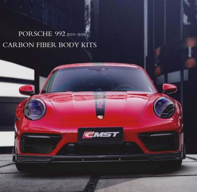 ลิ้นหน้าคาร์บอนไฟเบอร์ CMST สำหรับ Porsche 911 992 2020-2024