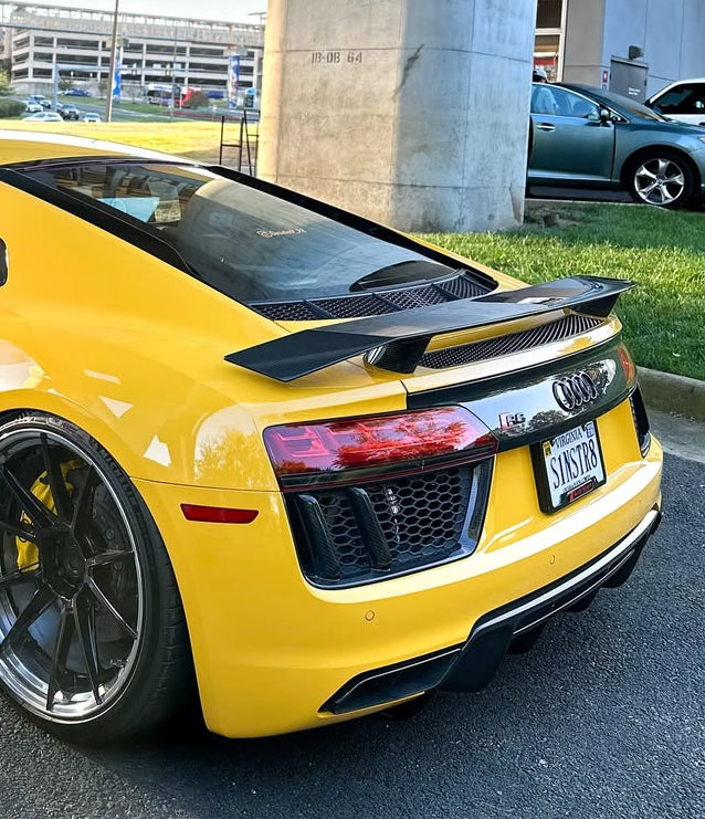 ปีก/สปอยเลอร์หลัง CMST สำหรับ Audi R8 Gen 2 2017-2018