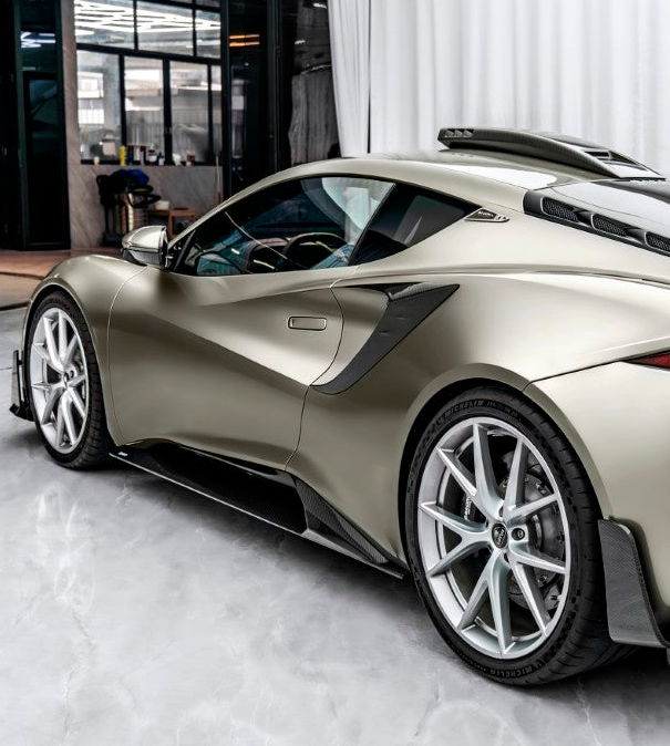 สเกิร์ตข้าง CMST ทรง V6 สำหรับ Lotus Emira 2022-ON