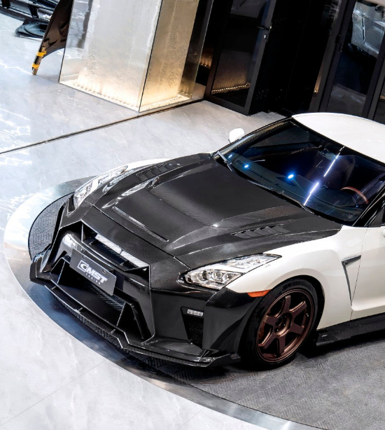 ฝากระโปรงหน้า CMST ทรง V5 สำหรับ Nissan GT-R R35 2017-2024
