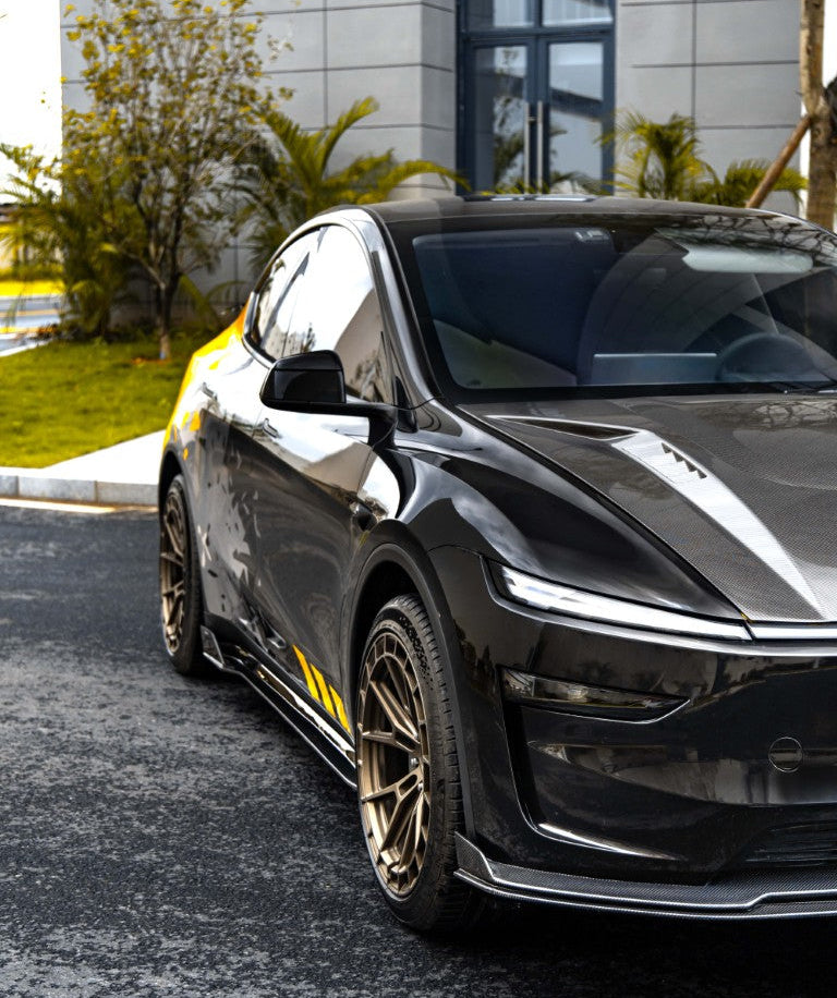 สเกิร์ตข้าง CMST ทรง V1 สำหรับ Tesla Model Y Juniper 2026-ON (แบบที่ 2)