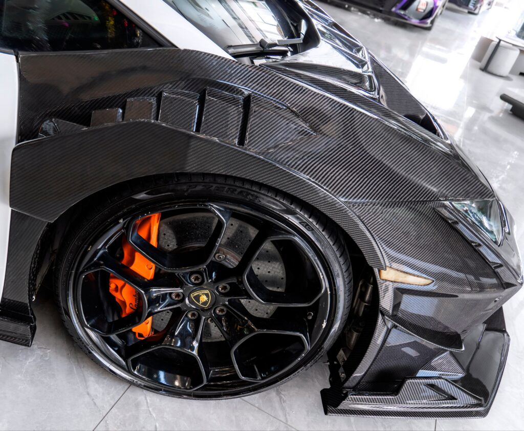 ซุ้มล้อหน้า โดย CMST Tuning สำหรับ Lamborghini Huracan LP580 LP610 Evo RWD AWD Tecnica Performante 2015-2024