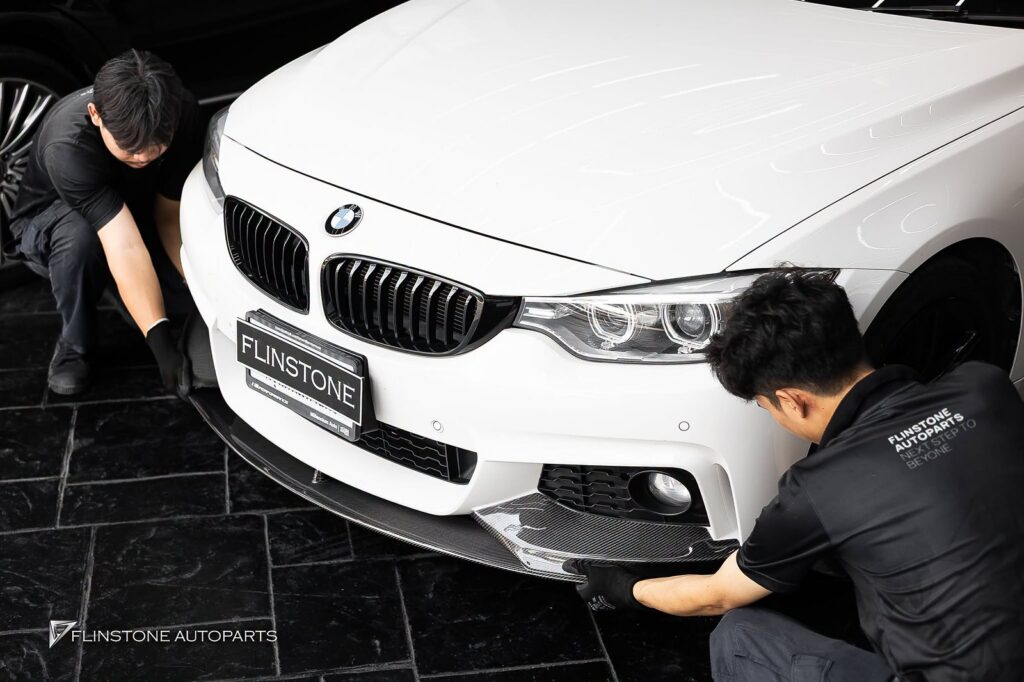 Front Lip Carbon Fiber for BMW F32 Series 4 style M Performance