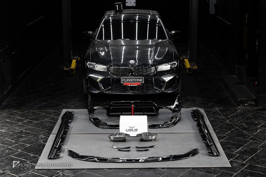 BMW G20 – G80 Series 3 VTEN Front Spoiler + VTEN Side Skirt