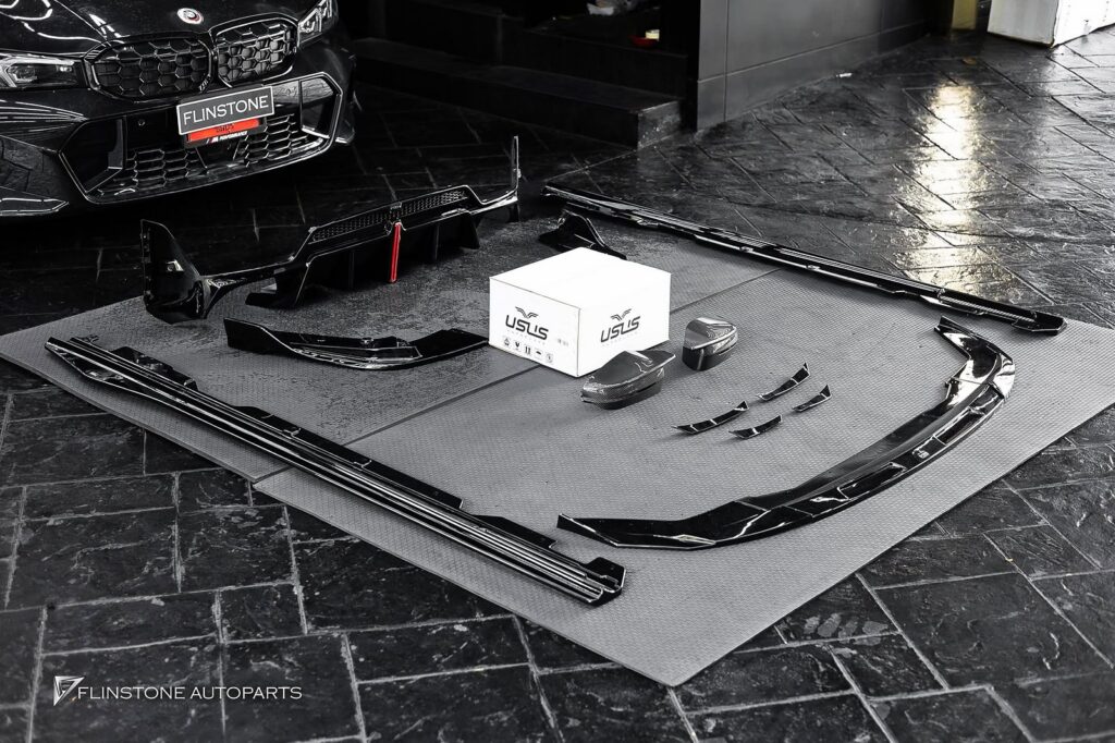 BMW G20 – G80 Series 3 VTEN Front Spoiler + VTEN Side Skirt