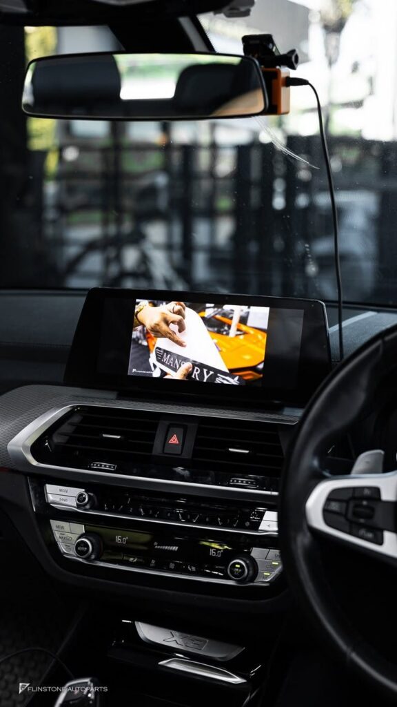 BMW X3 G01 high-resolution screen sharp from every angle: screen IPS/QLED beautiful picture