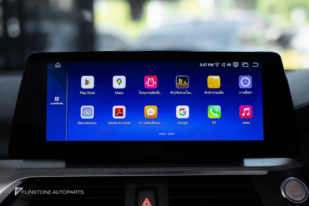 BMW X3 G01 high-resolution screen sharp from every angle: screen IPS/QLED beautiful picture