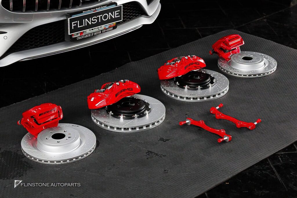 ชุดเบรคแท้ Mercedes AMG ติดตั้งใน C257 CLS-Class