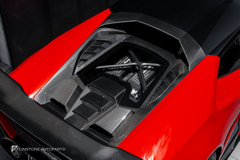 Lamborghini Huracan USUS Autoclave Carbon Fiber Front Lip + USUS Autoclave Carbon Fi
