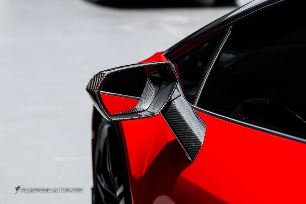 Lamborghini Huracan USUS Autoclave Carbon Fiber Front Lip + USUS Autoclave Carbon Fi