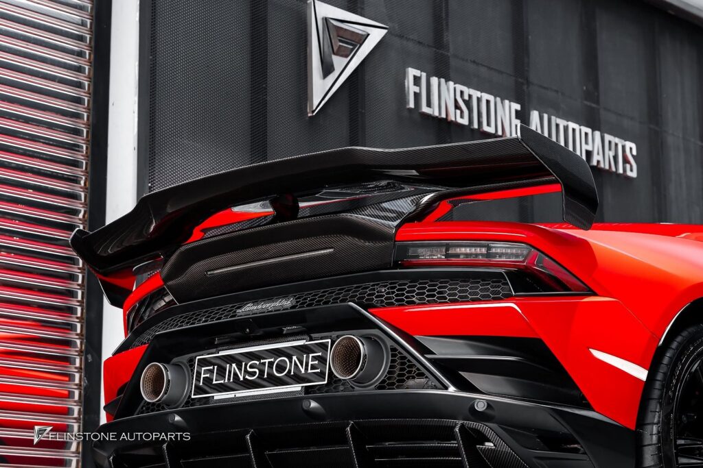 Lamborghini Huracan USUS Autoclave Carbon Fiber Front Lip + USUS Autoclave Carbon Fi