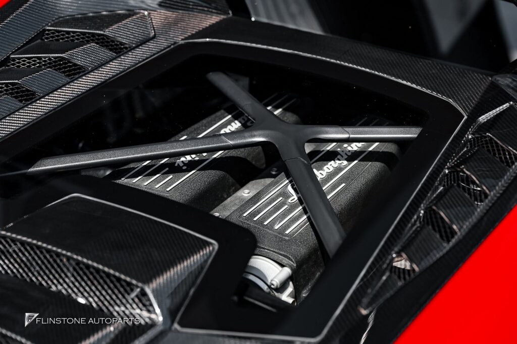 Lamborghini Huracan USUS Autoclave Carbon Fiber Front Lip + USUS Autoclave Carbon Fi