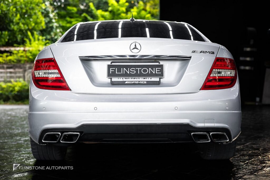 Mercedes-Benz W204-C204 C-Class GT Panamericana Front Grille + C63 AMG Black Series Tailpipe